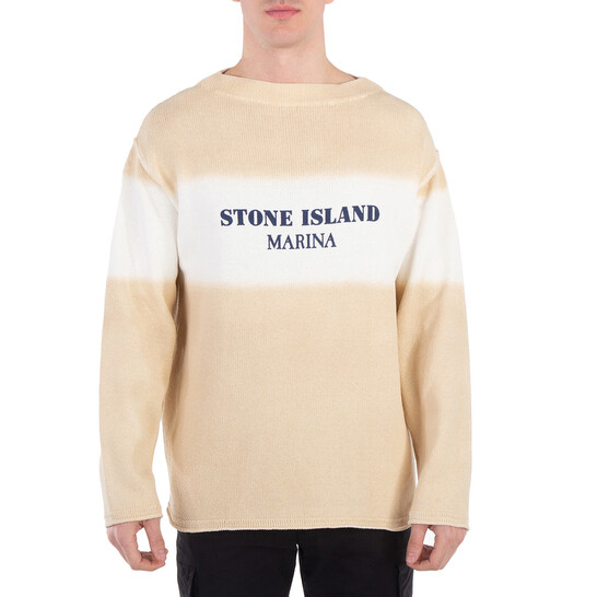 Stone Island Marina Long Sleeve Knitted Sweater, Size Small
