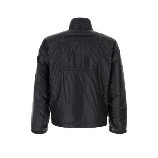 HALEO MA-1 JACKET BLACK Lサイズ Stone Island Men's Black Light Packable Blouson With Hood