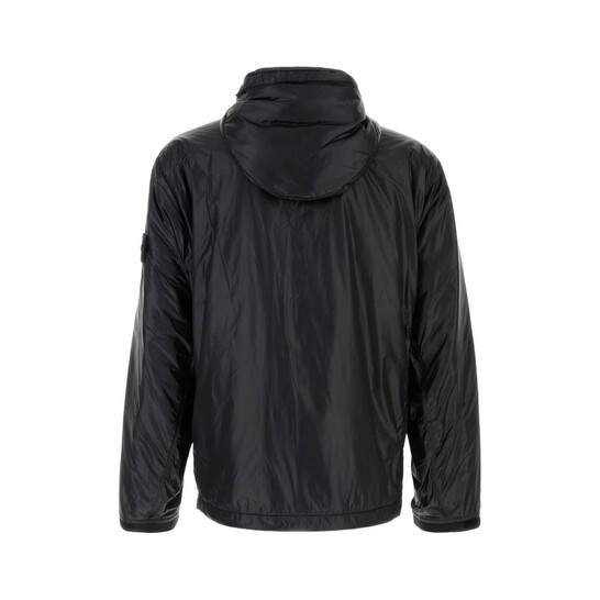Stone Island Men's Black Pertex Quantum Packable Jacket