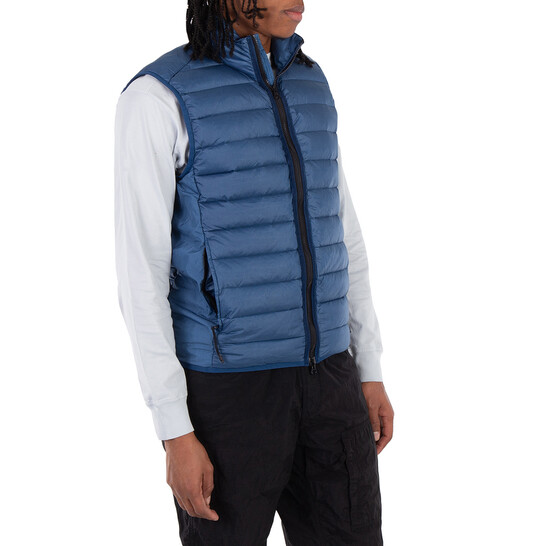 Stone Island Recycled Nylon Down Vest, Size Medium 8115G0724