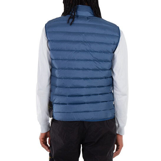 Stone Island Recycled Nylon Down Vest, Size Medium 8115G0724