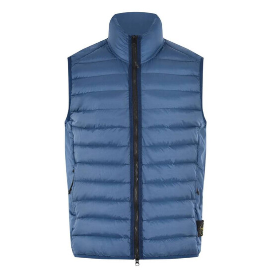 Stone Island Recycled Nylon Down Vest, Size Medium 8115G0724