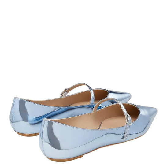 Stuart Weitzman Emilia Mary Jane Flats - 546x546 Image #4