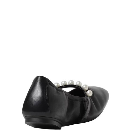 Stuart Weitzman Goldie Leather Ballet Flats, Brand Size 36 ( US Size 5.5 ) - 546x546 Image #3