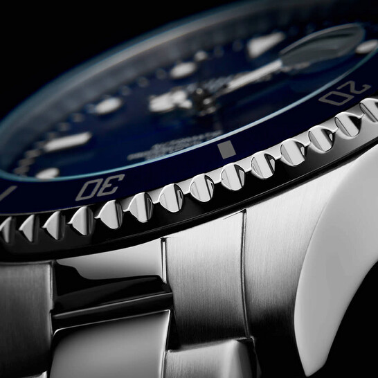 Stuhrling Original Aquadiver Automatic Blue Dial Men's Watch M13544 - 546x546 Image #4