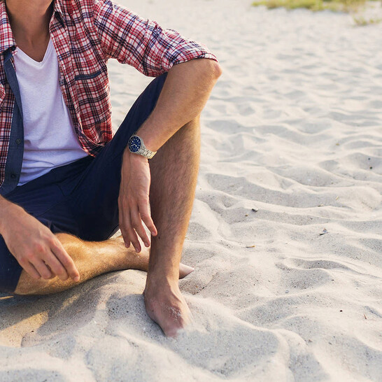 Stuhrling Original Aquadiver Automatic Blue Dial Men's Watch M13544 - 546x546 Image #7