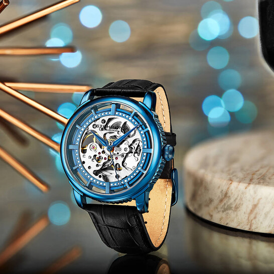 Stuhrling Original Legacy Automatic Blue Dial Men's Watch