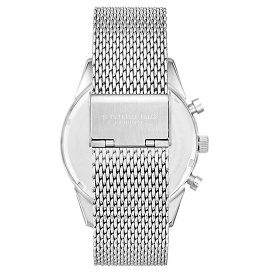 Stuhrling Original Monaco Chronograph Quartz Green Dial Men's