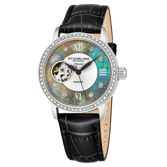Stuhrling Original Vogue Black Dial Ladies Watch M15413