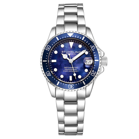 Stuhrling Original Vogue Quartz Blue Dial Ladies Watch M13657 - Main Image