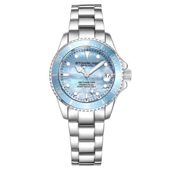 Stuhrling Original Vogue Quartz Blue Dial Ladies Watch  display picture 2