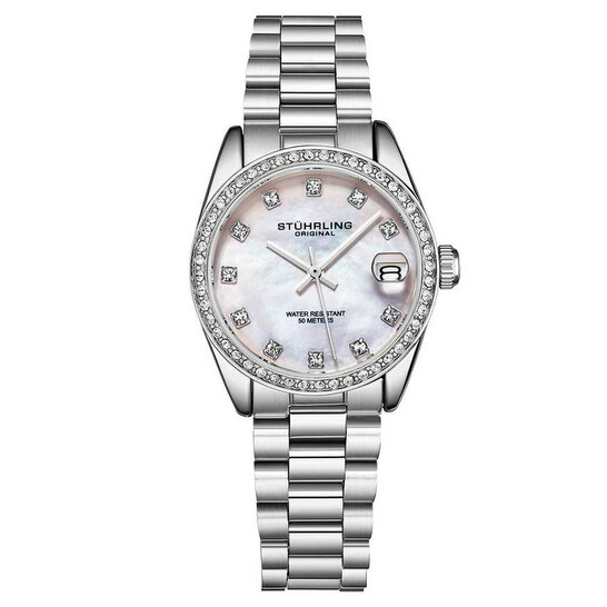 Stuhrling Original Vogue Silver-tone Dial Ladies Watch M15700