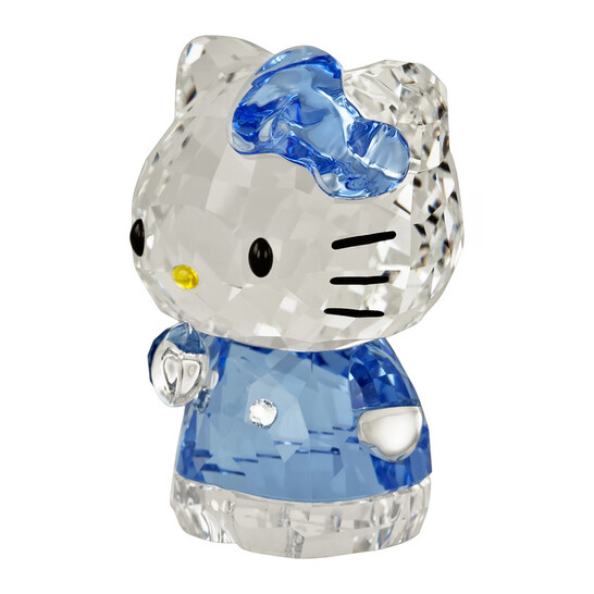 Swarovski Hello Kitty Blue Bow Figurine 1142933 768549022715