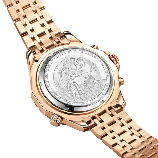 Swan Edgar World Timer Black Dial Men's Watch SE0060S