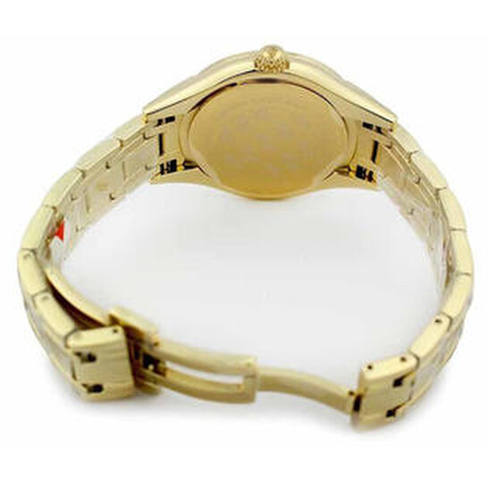 Swarovski Alegria Quartz Crystal Gold Dial Ladies Watch  display picture 1