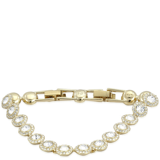 [QUARQOR] #5401 BRACELET ★大人気★ Eve Cuff Bracelet - Gold/Multi – Gold pavé coil bracelet