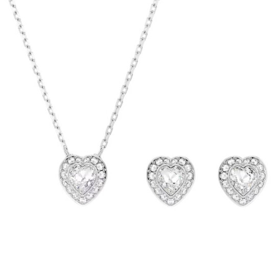 Swarovski Ariana Grande x Swarovski Heart Necklace and