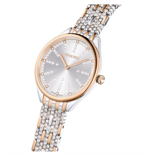 Swarovski Attract Quartz Crystal Silver Dial Ladies Watch