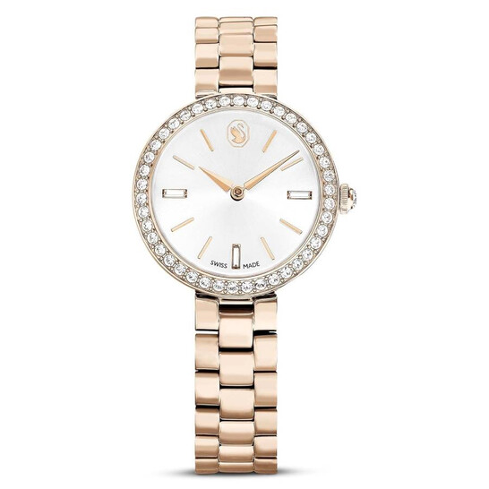 Swarovski Certa Quartz Crystal Silver Dial Ladies Watch Swarovski Certa Quartz Crystal Silver Dial Ladies Watch
