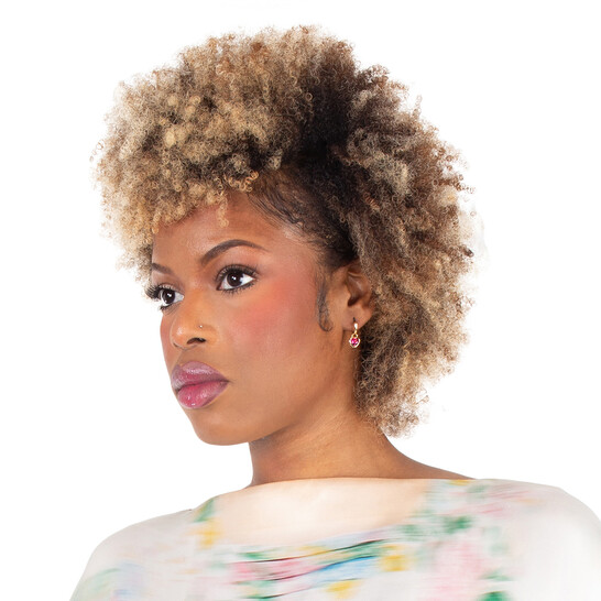 Swarovski Chroma Pierced Earrings Mini Hoop Drop Heart Gold Shiny