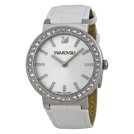 時計　スワロフスキー　1185826　白 美品】SWAROVSKI スワロフスキー 1185826 レディース腕時計 白