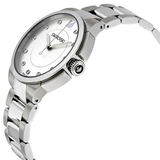 Swarovski City Silver Dial Stainless Steel Ladies Watch  display picture 1