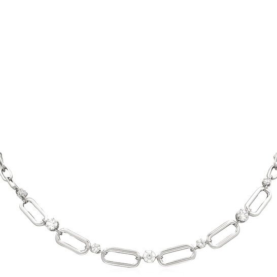 Swarovski Constella Rhodium Plated Necklace 5683360 9009656833605