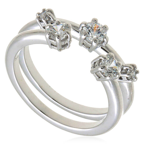 Swarovski Constella Ring Set (2), Size 50 (US 4.75) 5640959