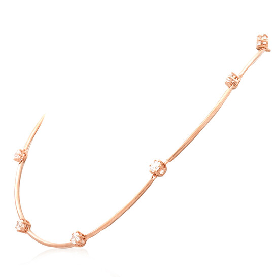 美品　SWAROVSKI CONSTELLA NECKLACE ローズゴールド Constella necklace, Round cut, White, Rose gold-tone plated