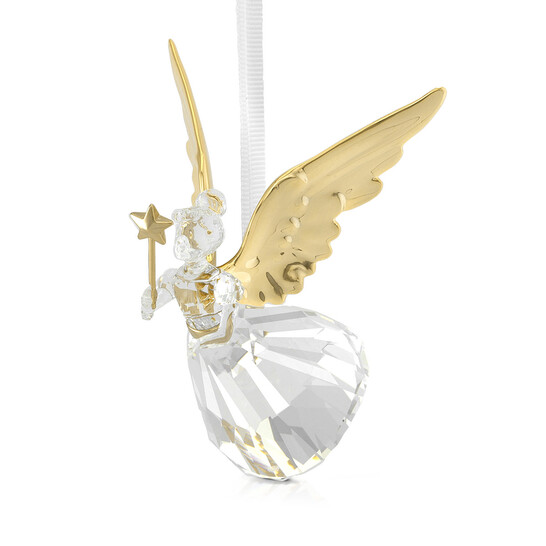 Swarovski Crystal Gold-tone Holiday Magic Angel Ornament 5657008