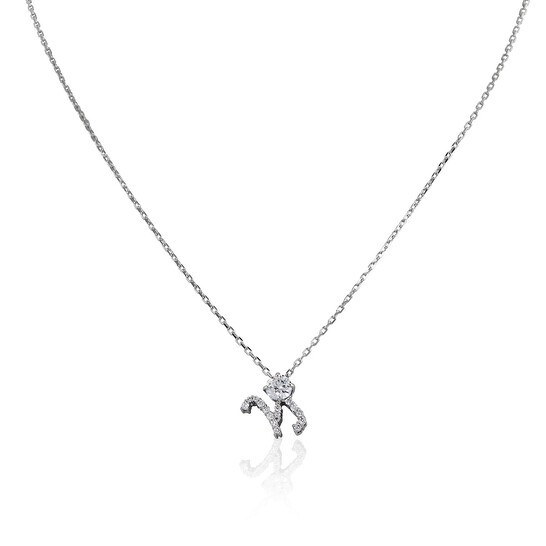 Saruwa 2♡ SWAROVSKI Women's Zodiac II Virgo Pendant Necklace, Jewelry