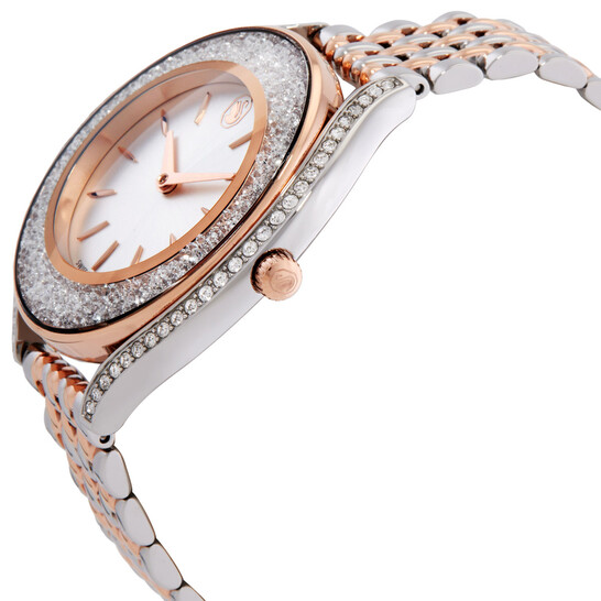 Swarovski Crystalline Quartz White Dial Ladies Watch 5730162  display picture 2