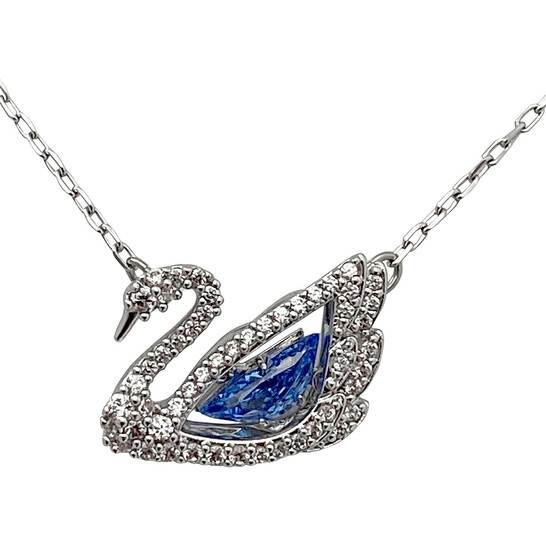 SWAROVSKI｜JEWERLY (Dancing Swan Necklace (5533397)) Swarovski Dancing Swan Necklace 5533397 9009655333977