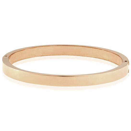 Swarovski Dextera Rose Gold-Tone Plated Bangle, Size M