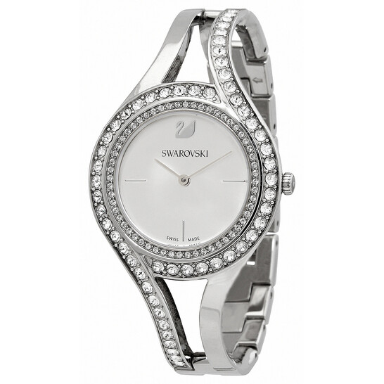 Swarovski / クォーツ腕時計/アナログ/ステンレス/SLV/SLV/5377545 Swarovski Eternal Quartz Crystal Silver Dial Ladies Watch 5377545
