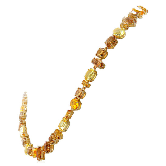 Swarovski Gema Mixed Cuts Tennis Necklace - 546x546 Image #2