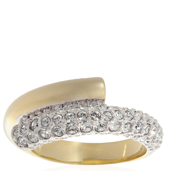 Swarovski Gold,Tone Plated Dextera Ring, Size 58 (US 8) 5668815