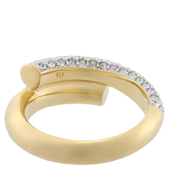 Swarovski Gold,Tone Plated Dextera Ring, Size 58 (US 8) 5668815