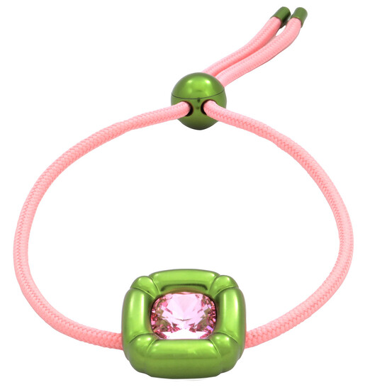 Swarovski Green Cushion Cut Dulcis Bracelet 5613643 9009656136430 ...