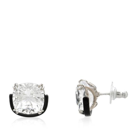 Swarovski Harmonia Cushion Cut Crystal Stud Earrings 5600943