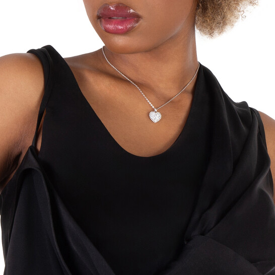 Swarovski Hyperbola Set Rhodium Shiny White 5684383