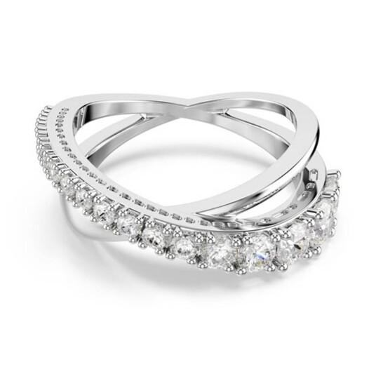 Swarovski Hyperbola Twist Wrap Ring, Size 60 5714955 9009657149552