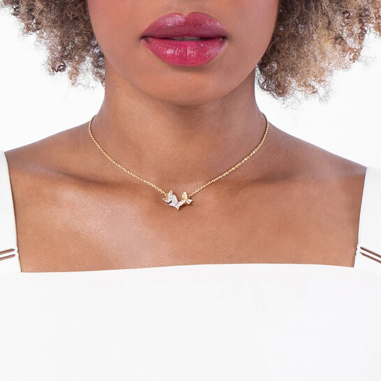 Swarovski Idyllia Lilia Necklace 5736068 9009657360681 - Ladies