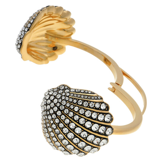 Swarovski Idyllia Shell Motif Bangle, Size L 5696935