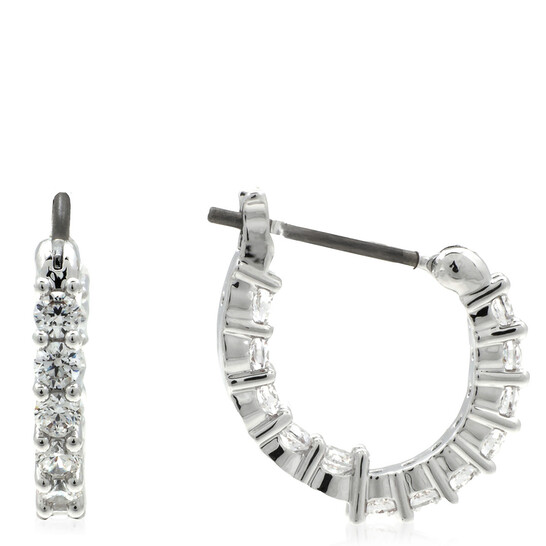 Swarovski Ladies Vittore Mini Hoop Pierced Earrings 5562126