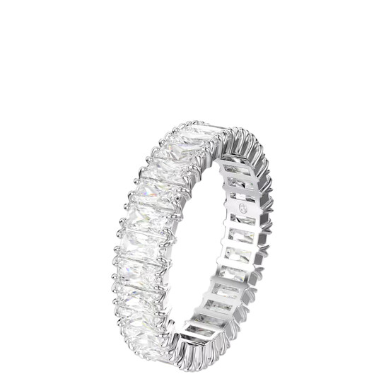 Swarovski Matrix Baguette Cut Ring, Size 55 5714334 9009657143345