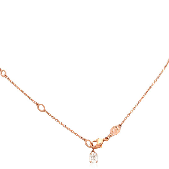 Swarovski Matrix Pendant Rose Gold Shiny White 5692265