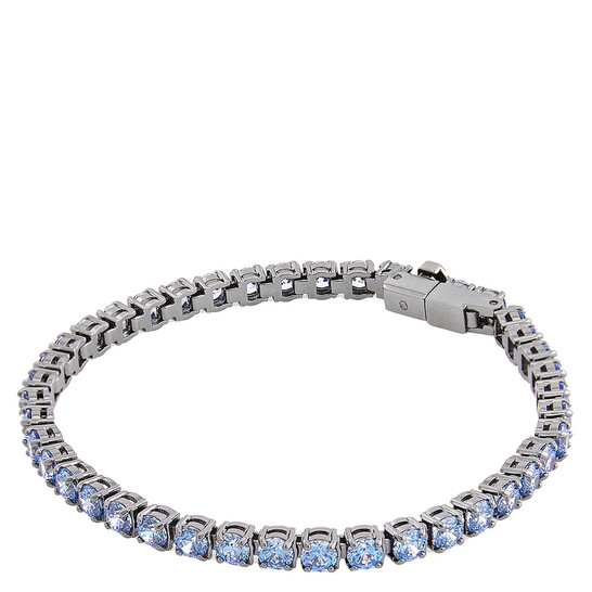 Swarovski Matrix Rhodium-Plated Crystal Bracelet, Size XL 5743448