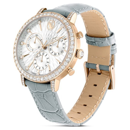 Swarovski Matrix Tennis Chrono Quartz Crystal Watch 5702851