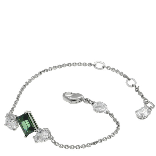 Swarovski Mesmera Mixed Cuts Green Bracelet, Size Medium 5668360